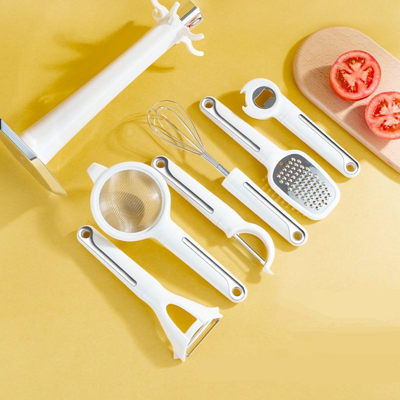 Stainless Steel 7-Piece Kitchen Gadget Set