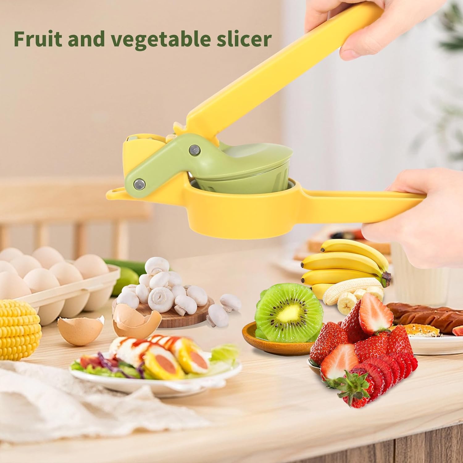 Stainless Steel Fruit & Vegetable Slicer