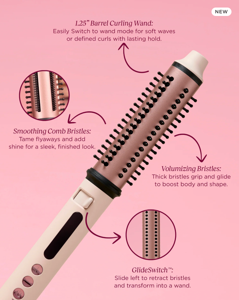 2-in-1 Hybrid Retractable Speed Hair Styler
