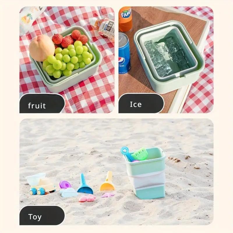 Silicone Collapsible Car Trash Bin