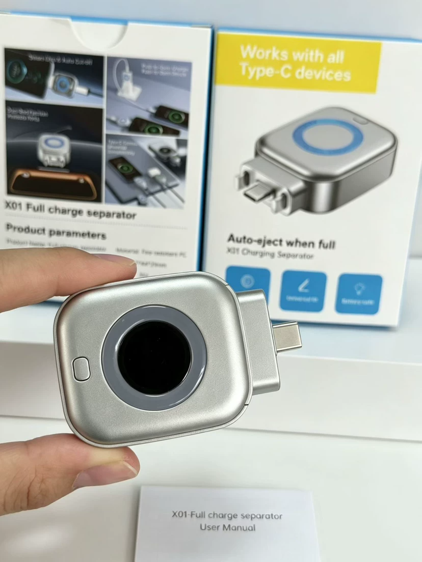 AI Smart USB-C Fast Charger with Auto-Disconnect
