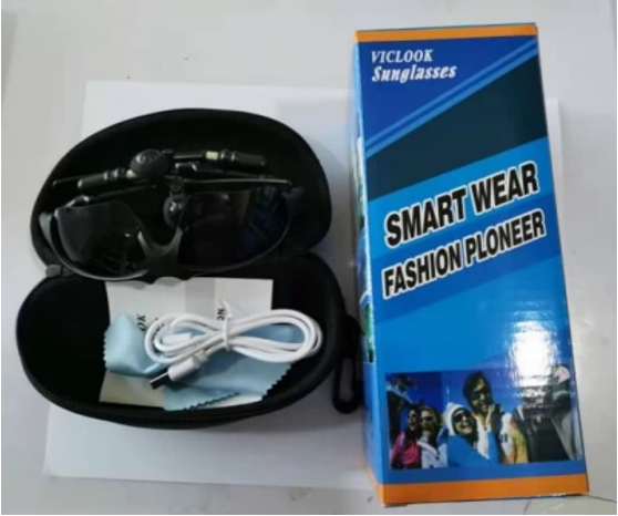 2 In 1 Headworn Smart BT Sunglasses With Earphone