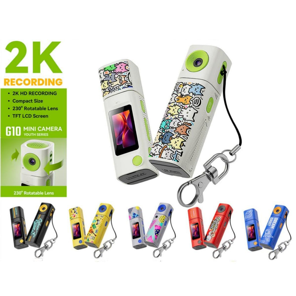 G10 Mini Digital Camera with 230° Rotation
