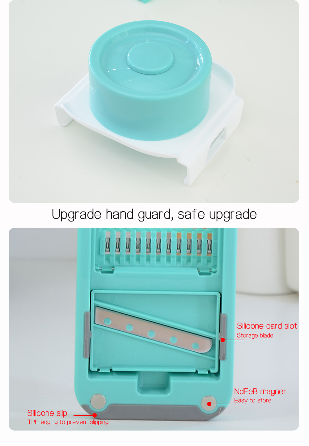 6-In-1 Vegetable Chopper Slicer Cutter