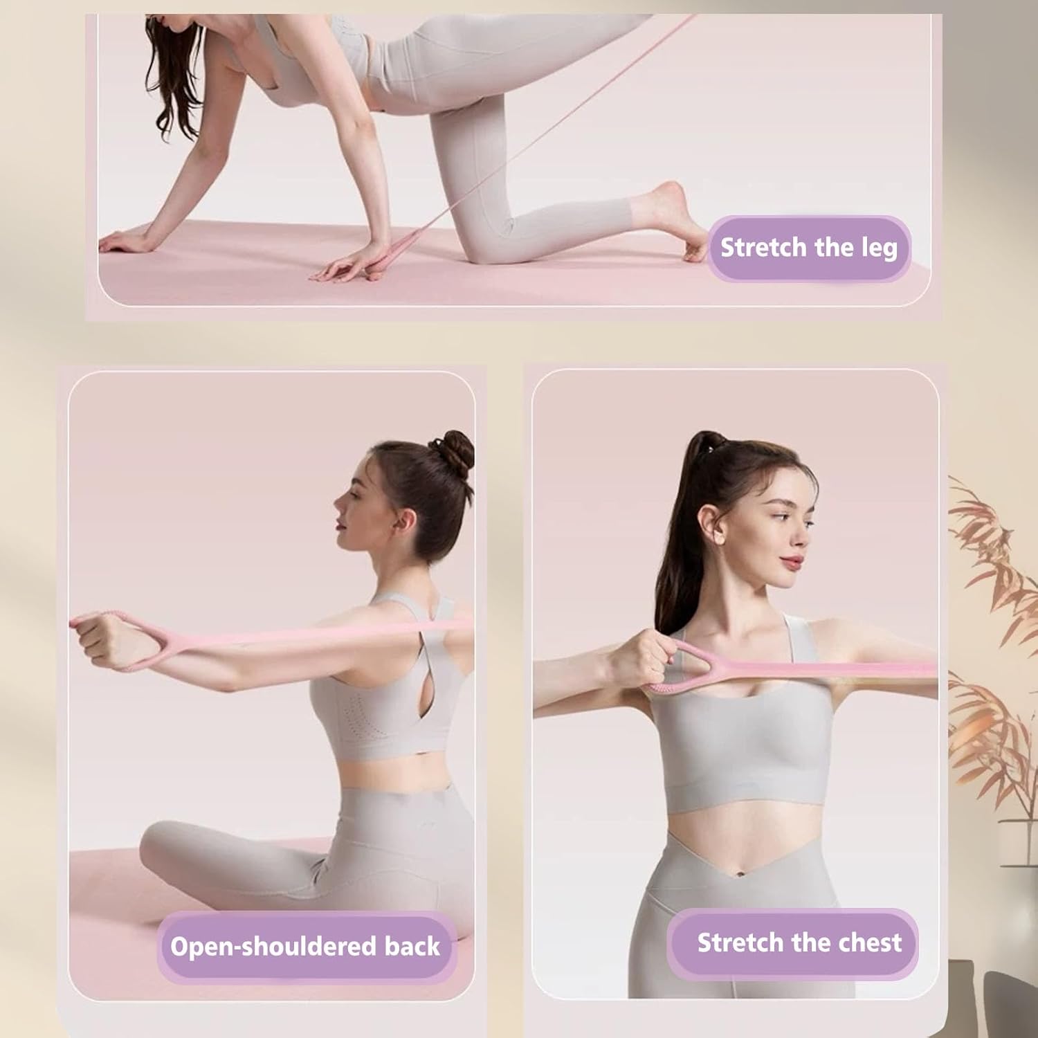 Silicone Dual-Grip Resistance Band