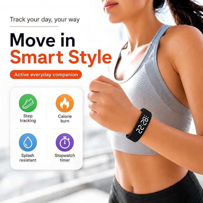 LED Digital Smart Bracelet