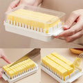 Butter Disk Keeper With Sealed Plastic Lid and Cutter Slicer