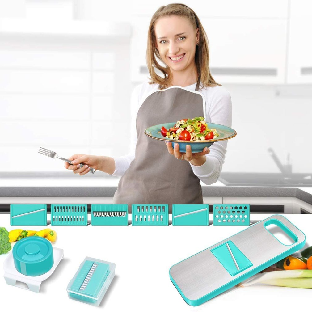 6-In-1 Vegetable Chopper Slicer Cutter