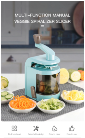 Multi-Functional  Manual Veggie Slicer