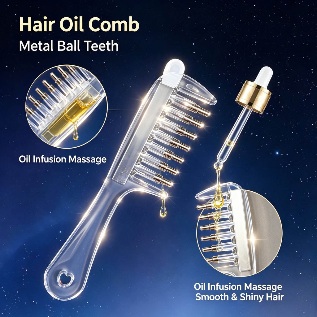 Scalp Applicator Hair Oil Comb