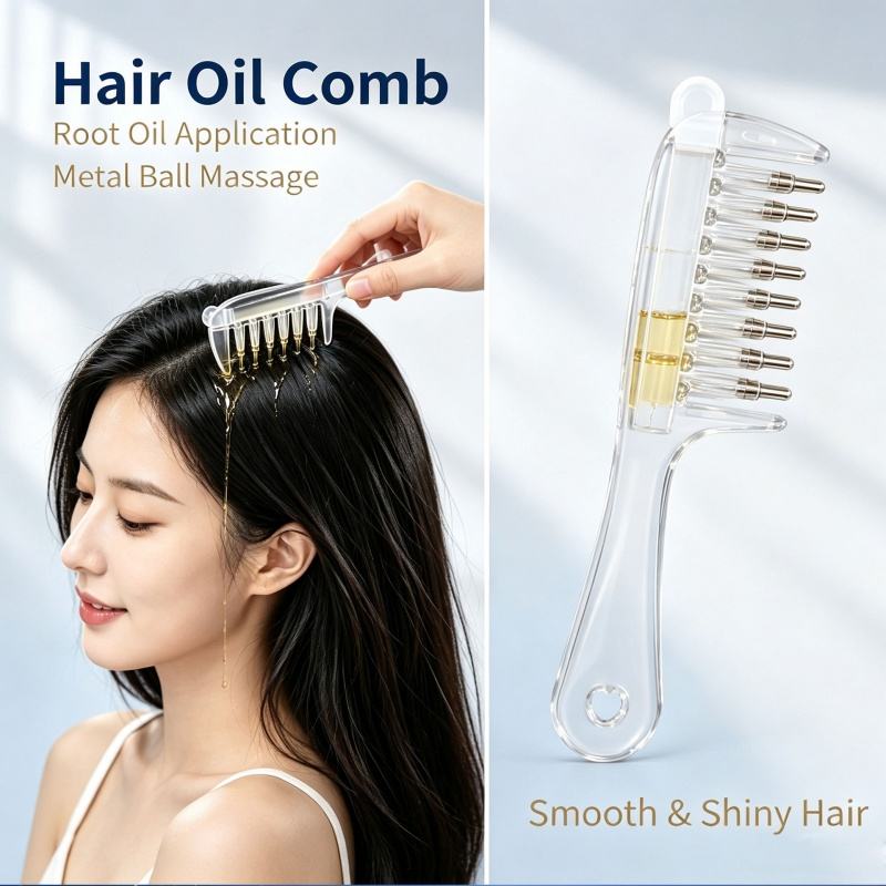 Scalp Applicator Hair Oil Comb