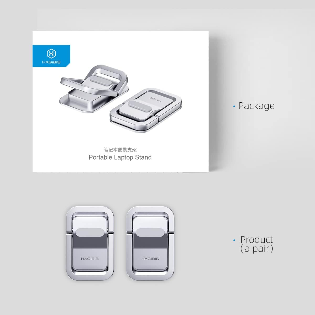Laptop Riser Mini Stand (Pair)