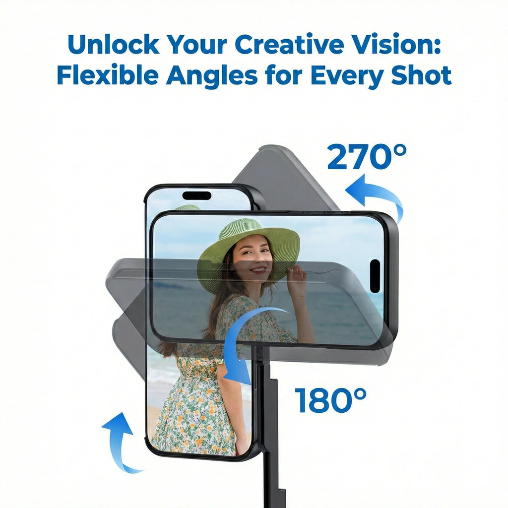 Mobile Phone case with Aluminium Selfie Stick