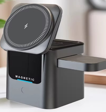 3 in 1 Magnetic Wireless Charging Station