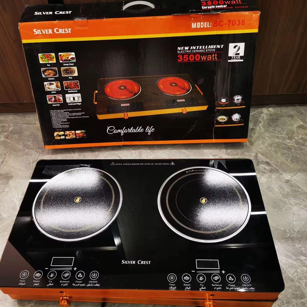 Infrared Electric Double Burner