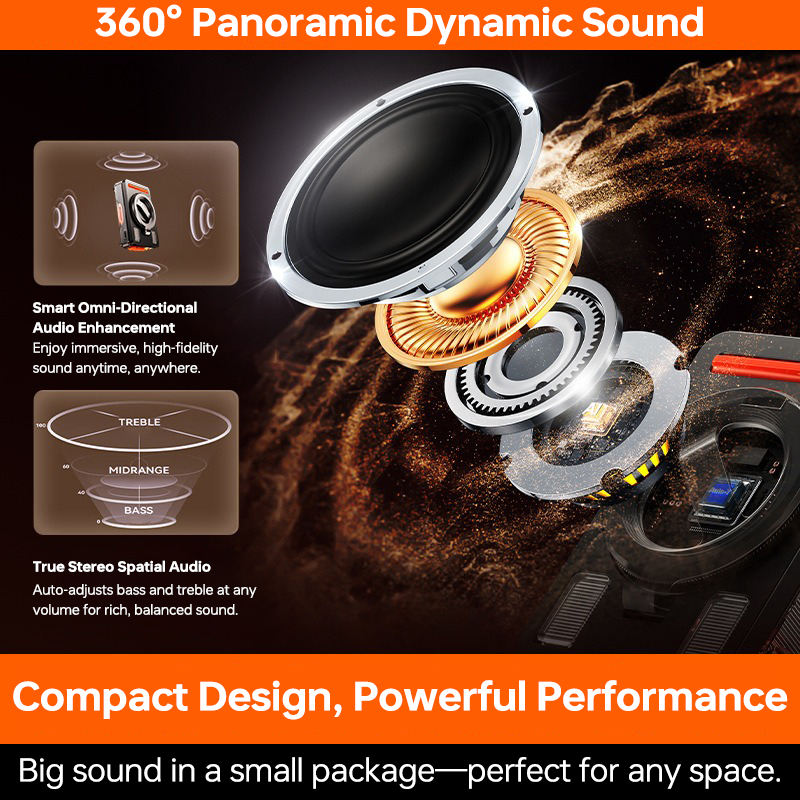 Smart Bluetooth Speaker Phone Stand