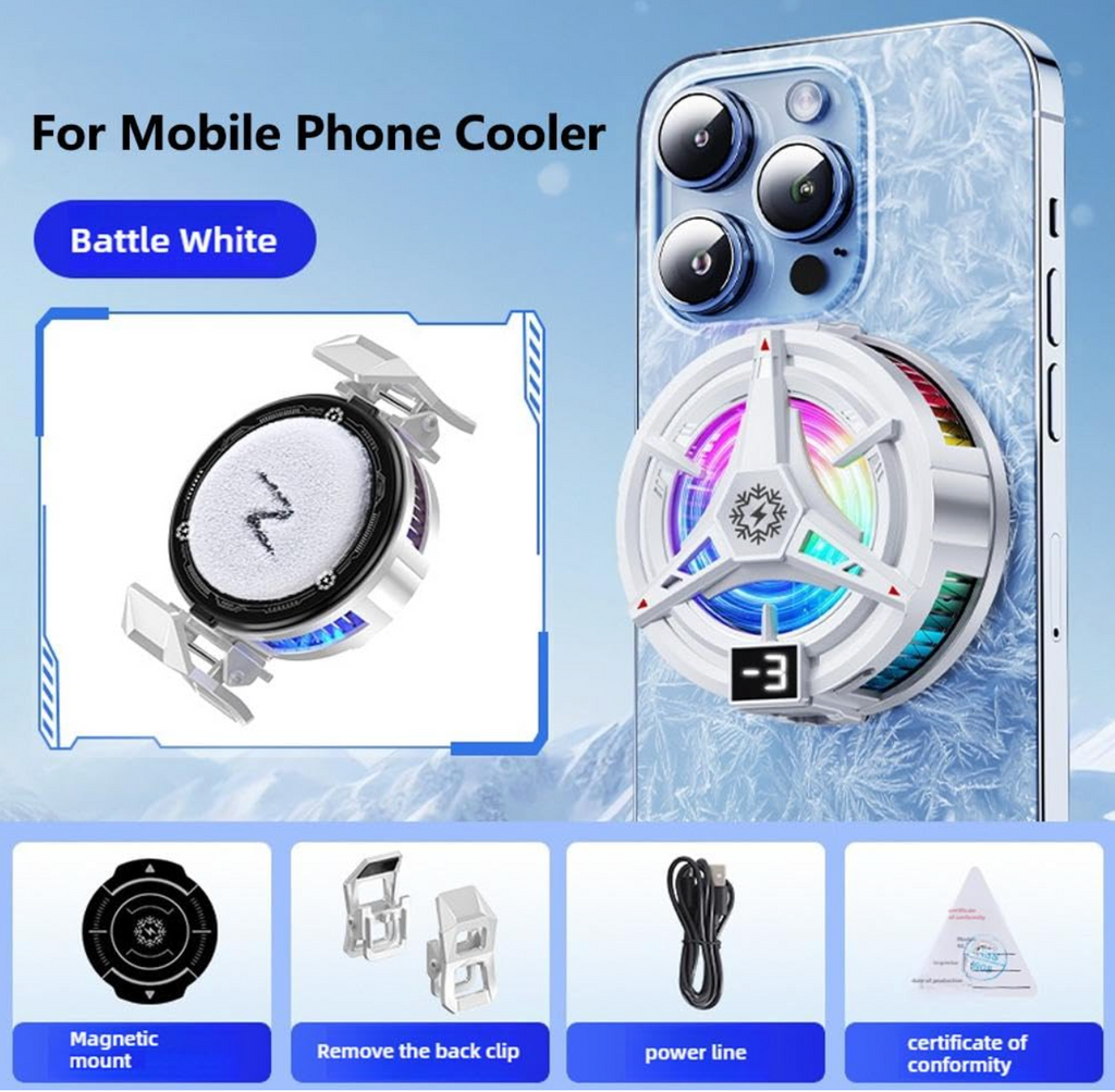 Magnetic Cell Phone Cooling Fan