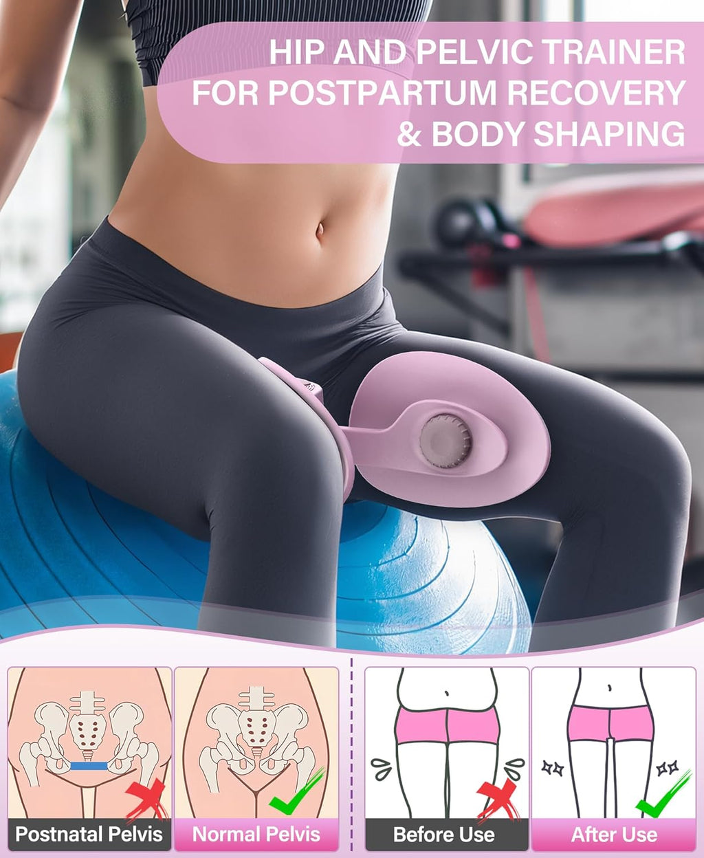 Rotatable Pelvic Floor Muscle Trainer