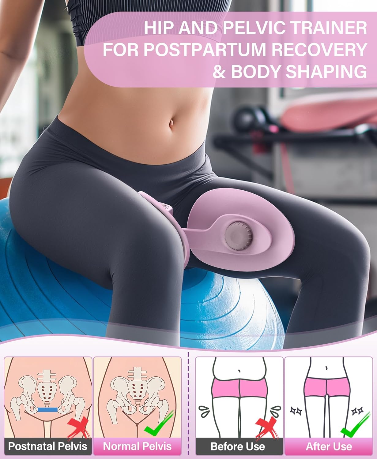 Rotatable Pelvic Floor Muscle Trainer