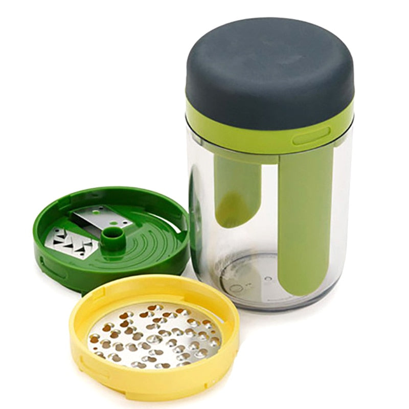 3 In 1 Manual  Spiral Grater