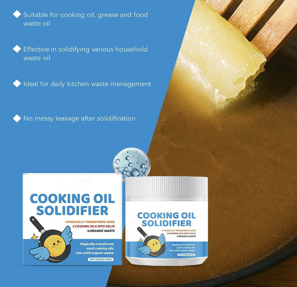 Cooking Oil Solidifier Waste Management