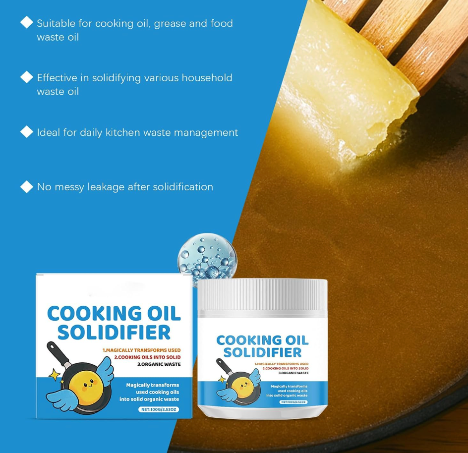 Cooking Oil Solidifier Waste Management