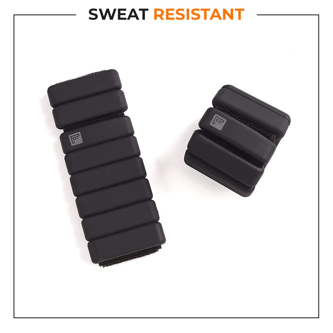 Premium Silicone Adjustable Weighted Wristband (Pair)