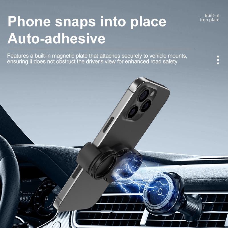 Three-Finger Back Clip Phone Holder