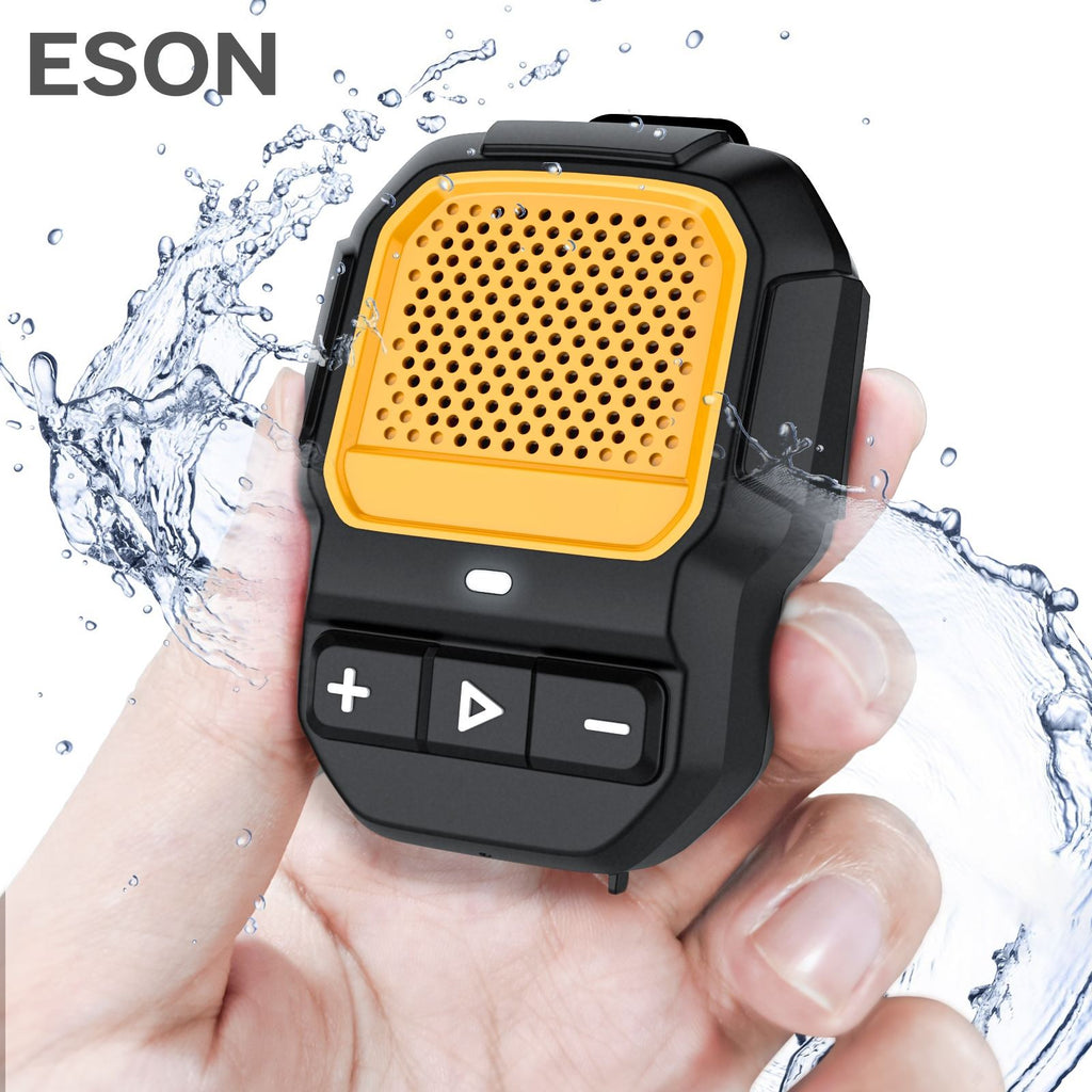Mini Clip On Water-Proof Mic And Speakers