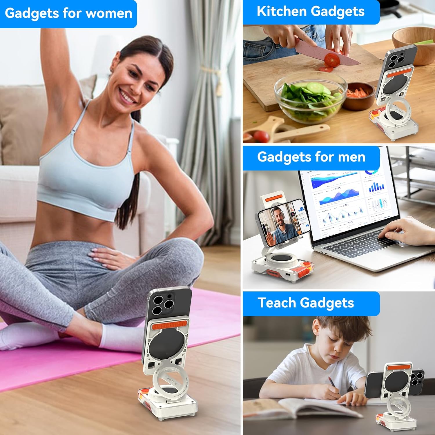 Smart Bluetooth Speaker Phone Stand