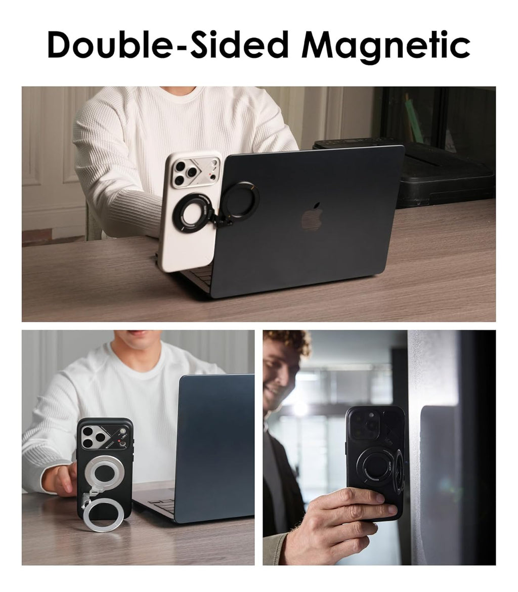 Double-Sided Magnetic Phone Ring Holder
