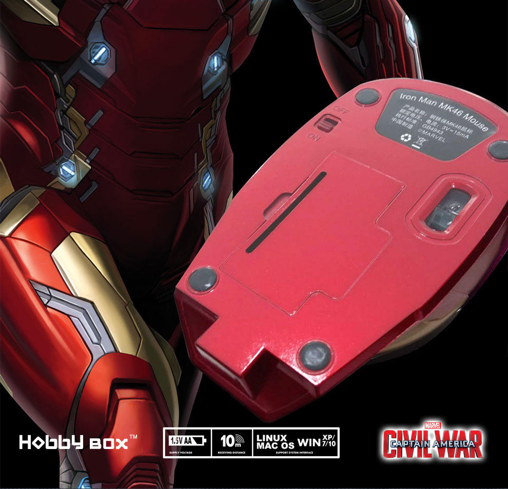 Iron Man Wireless Mouse