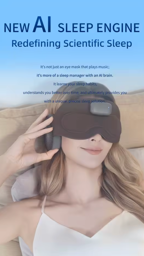 Sleep Headphones With Eye Mask