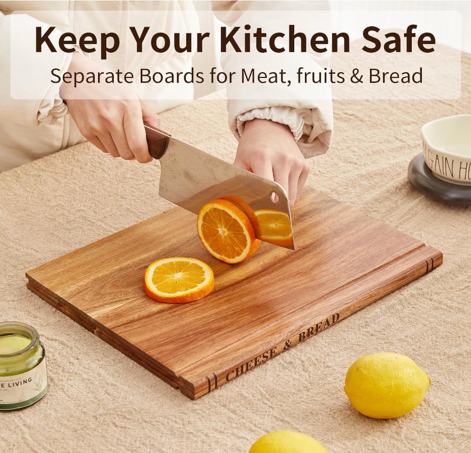 Book Shaped Chopping Board (Set Of 3)
