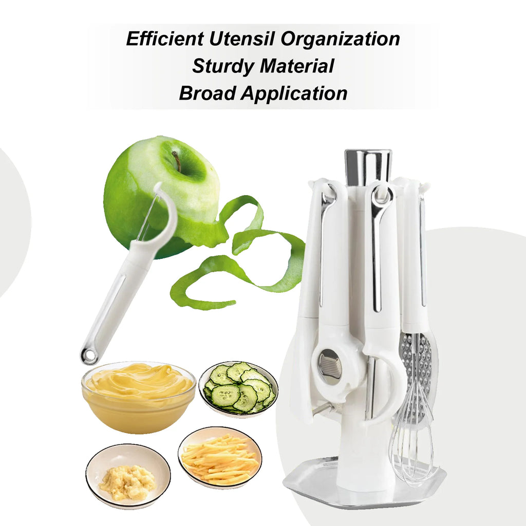 Stainless Steel 7-Piece Kitchen Gadget Set