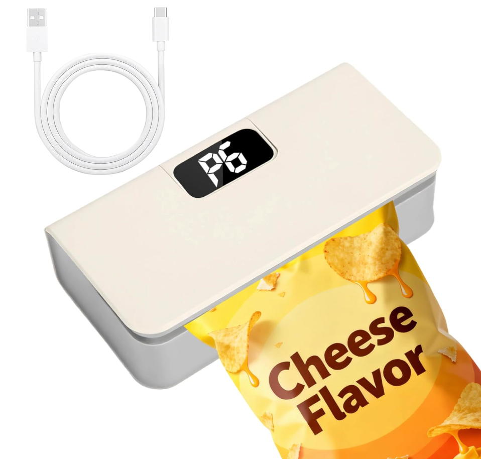 Magnetic Portable Wireless USB Food Sealer