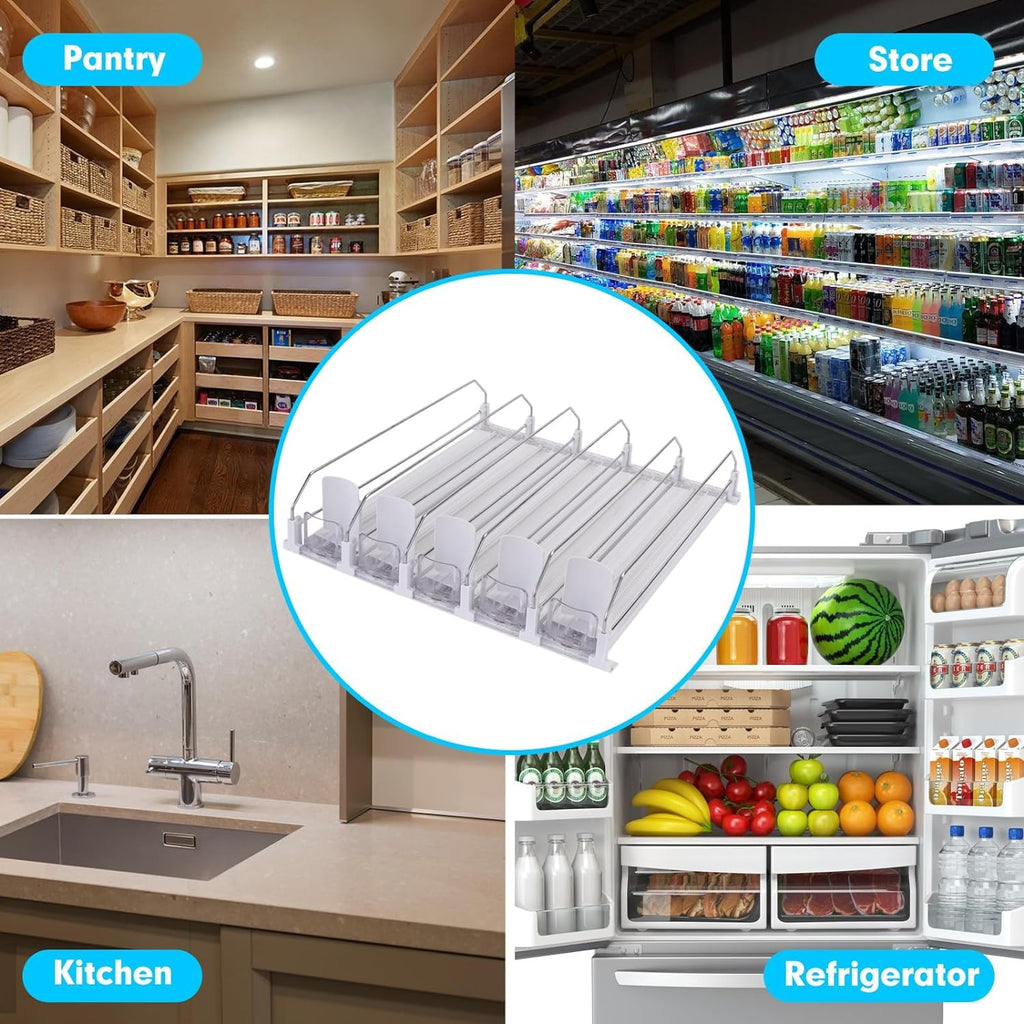 Automatic Drink Organizer & Glider
