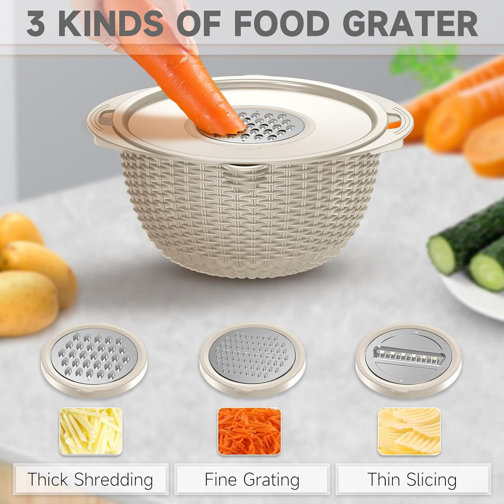 4 in 1 Colander With Grater