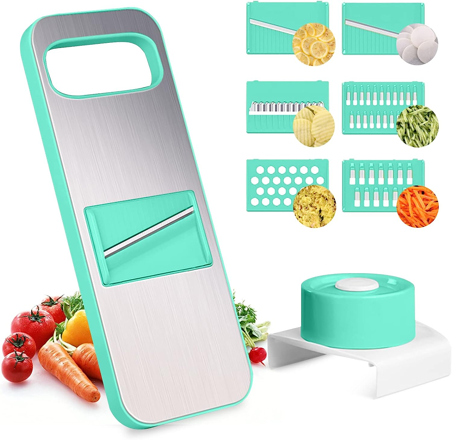 6-In-1 Vegetable Chopper Slicer Cutter