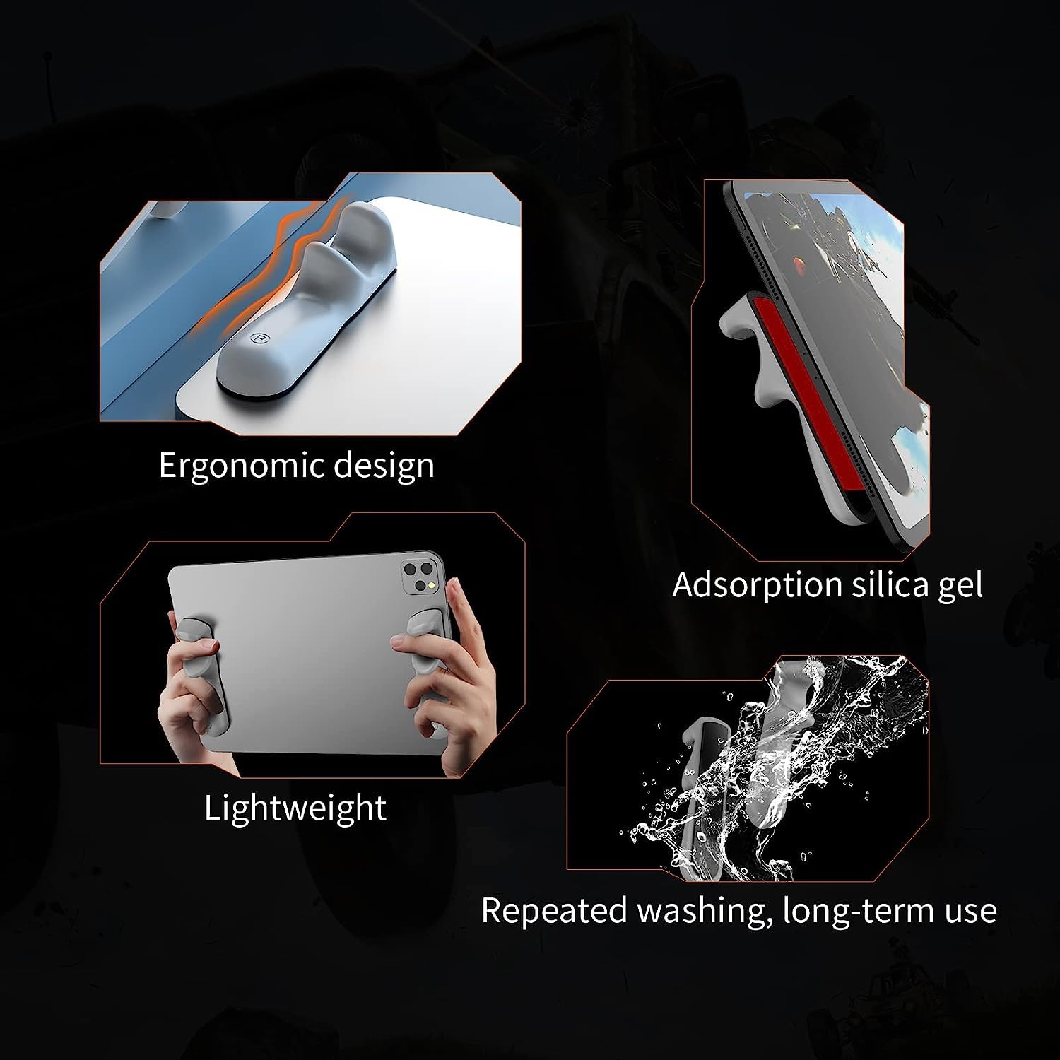 Silicone Handle Grip for Tablets
