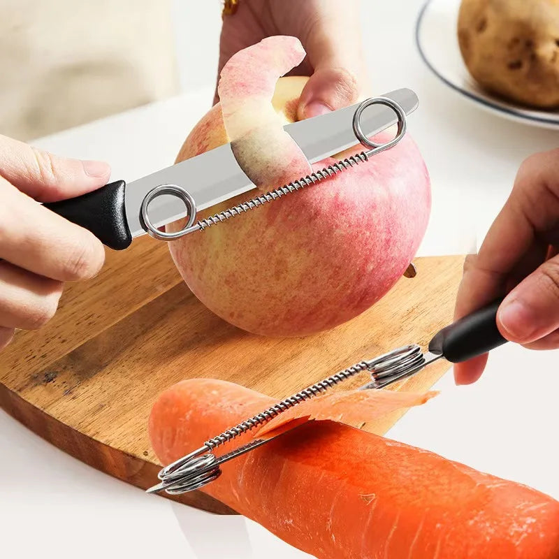 2-in-1 Vegetable Peeler Knife