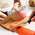 2-in-1 Vegetable Peeler Knife