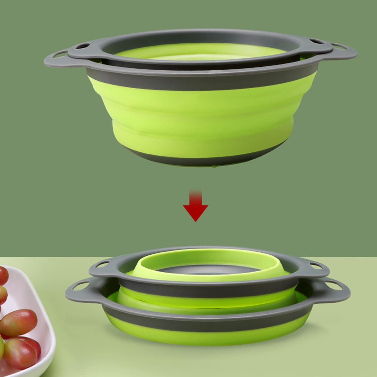 Collapsable Filter Drain Basket
