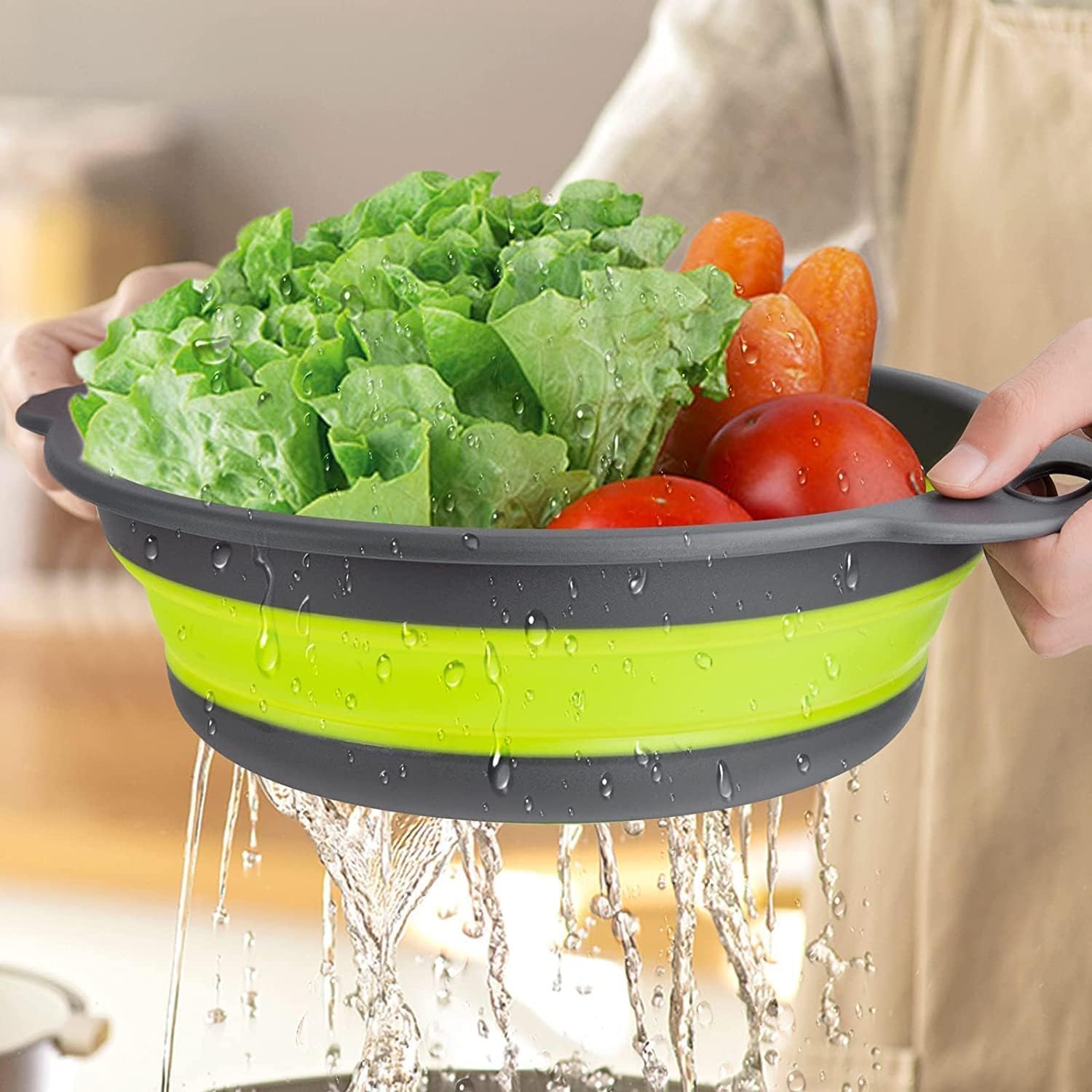 Collapsable Filter Drain Basket