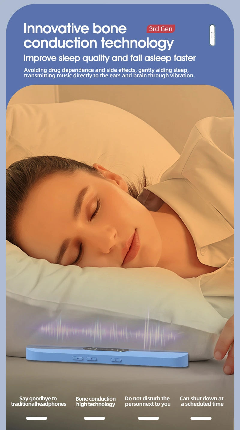 Bone Conduction Sleep Speaker