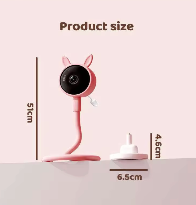 Wi-Fi Baby Monitor With Infrared Night Vision