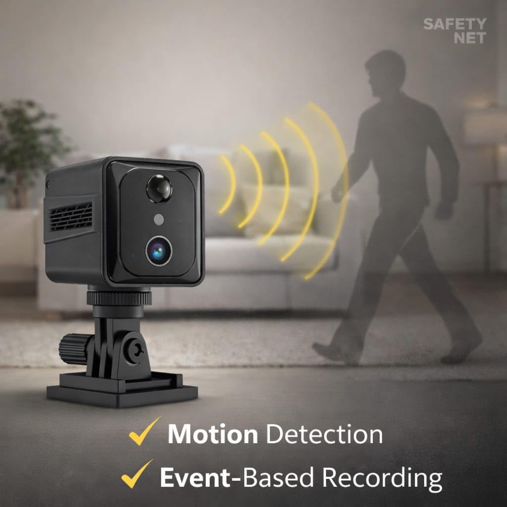 Mini Wireless Wide Angle Security Camera