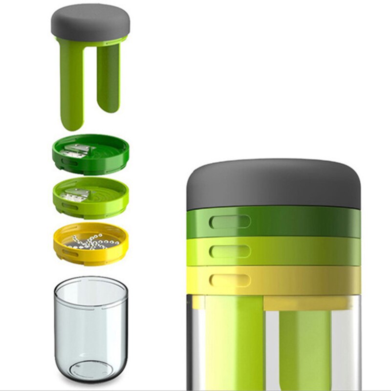3 In 1 Manual  Spiral Grater