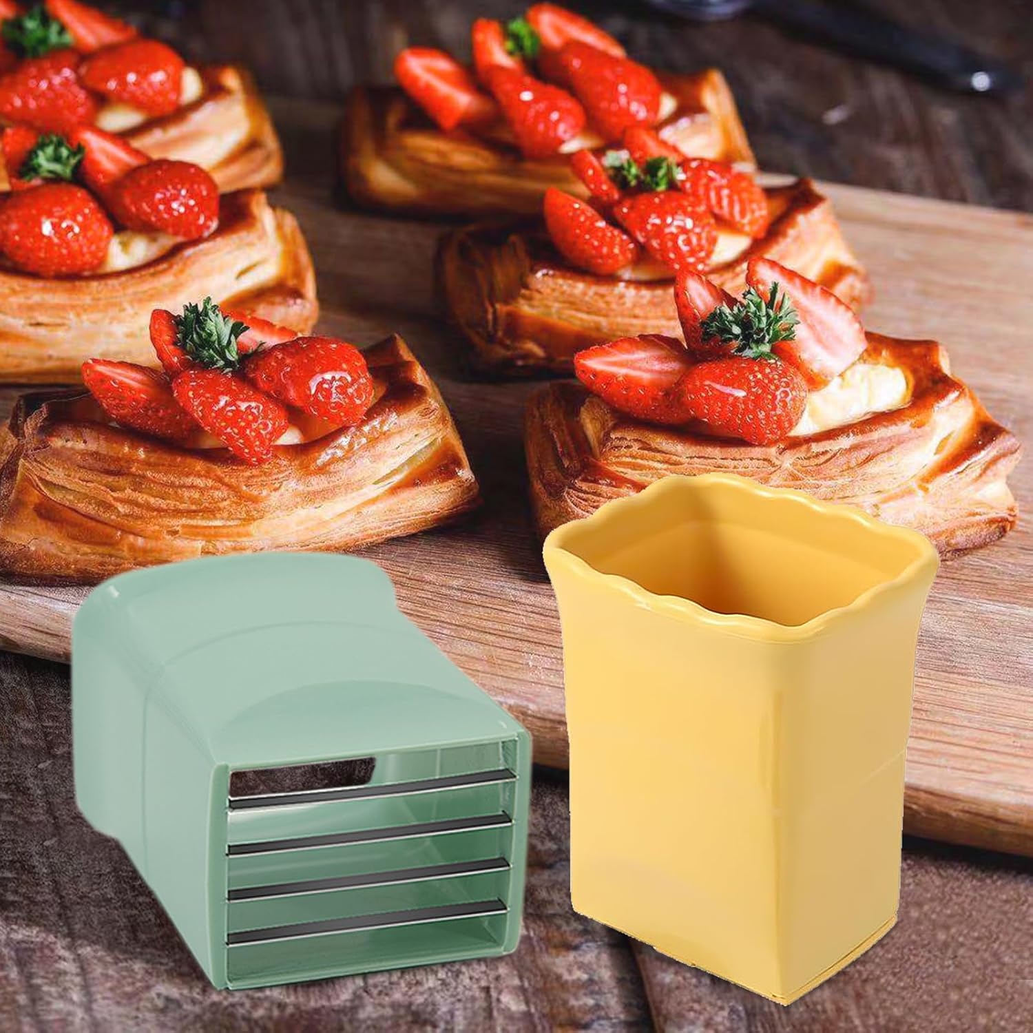 Fruit And Vegetable Cup Slicer (Pack Of 3)
