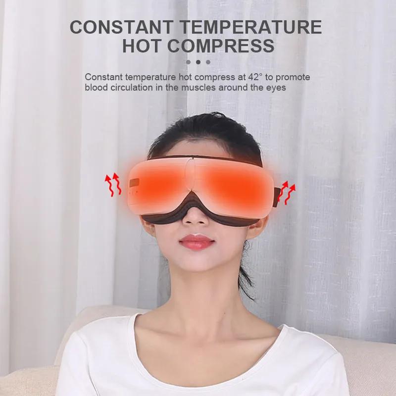 Bluetooth Heat Compress Airbag Eye Massager